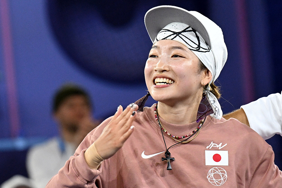 ブレイキン初代女王に輝いた湯浅亜実（AMI）【写真：ロイター】