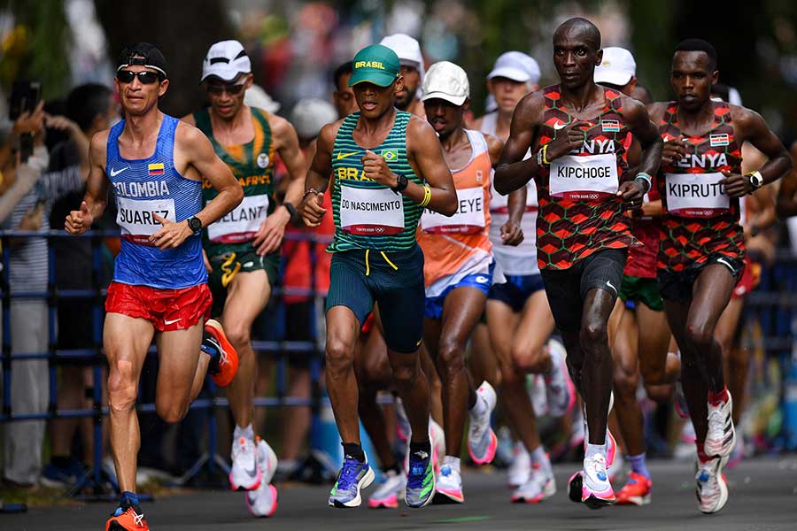 マラソンの距離が「42.195km」の理由とは【写真：Getty Images】