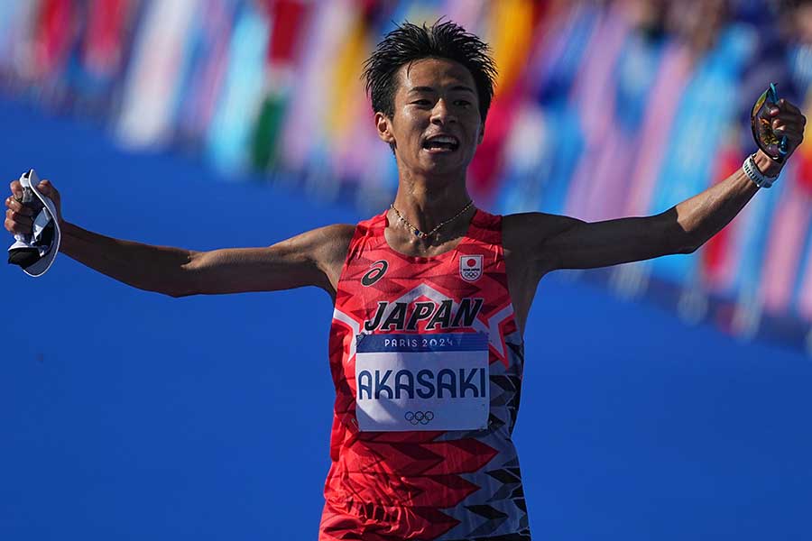 日本勢トップの6位入賞を果たした赤崎暁【写真：Getty Images】