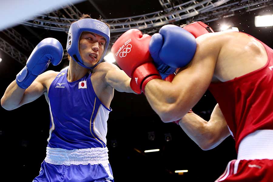 2012年8月にロンドン五輪に出場した村田諒太氏【写真：Getty Images】