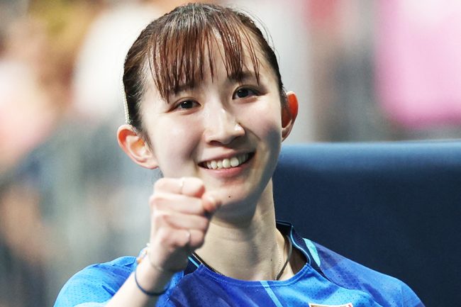 早田ひな、名前に「様」をつけてまで五輪で感謝した人物「1番難しい
