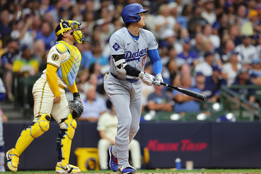 今季36号2ランを放ったドジャースの大谷翔平【写真：Getty Images】