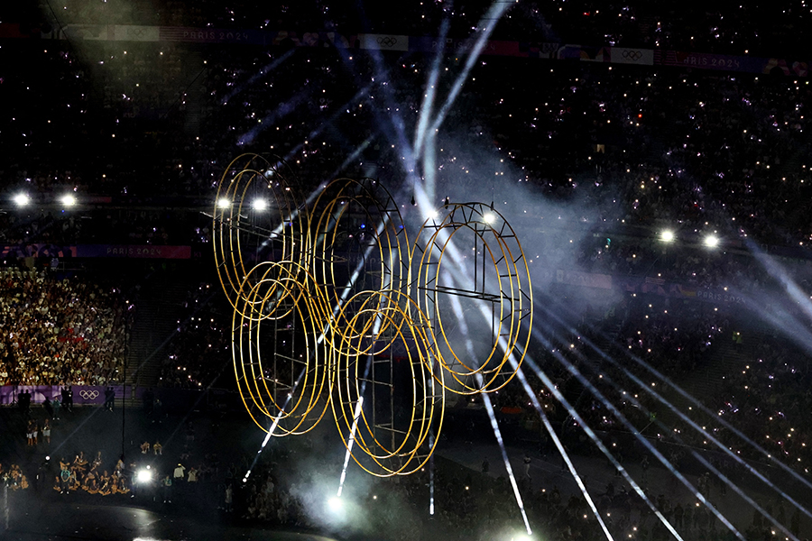 パリ五輪閉会式【写真：ロイター】