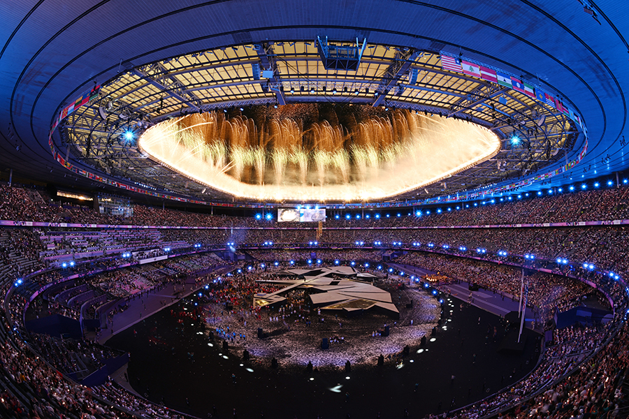 パリ五輪の閉会式が11日に行われた【写真：ロイター】