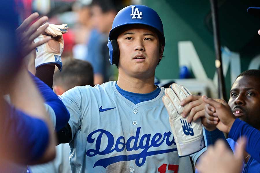 ドジャースの大谷翔平【写真：ロイター】