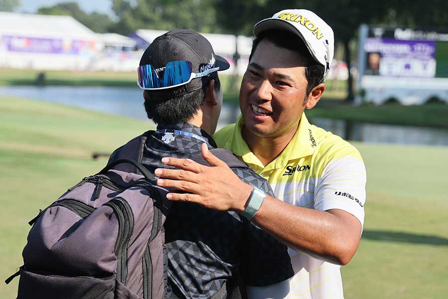 フェデックス・セントジュード選手権で優勝した松山英樹【写真：Getty Images】