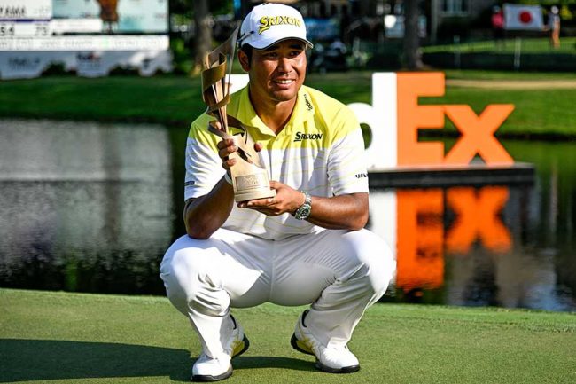PGA ゴルフタオル フェデックス・セントジュード選手権 松山英樹10回目優勝 松山英樹、米10勝目で生まれた感動シーン 深くお辞儀した急造