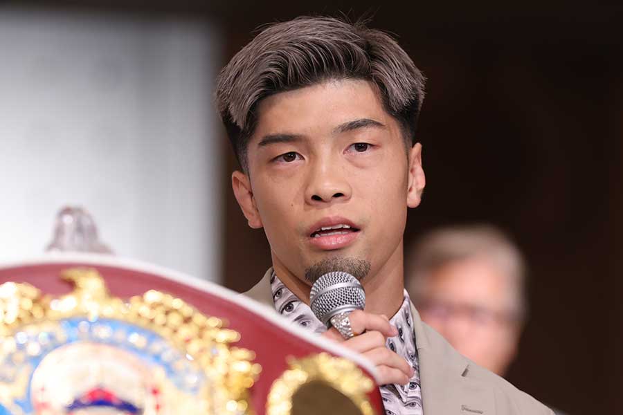 相手の体重超過から次戦に臨む田中恒成【写真：高橋学】