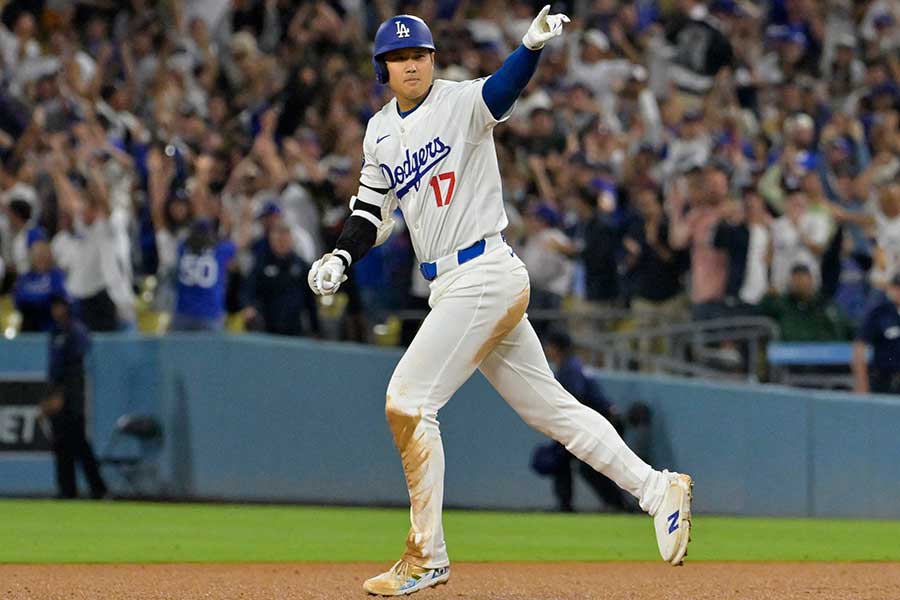 ドジャースの大谷翔平【写真：ロイター】