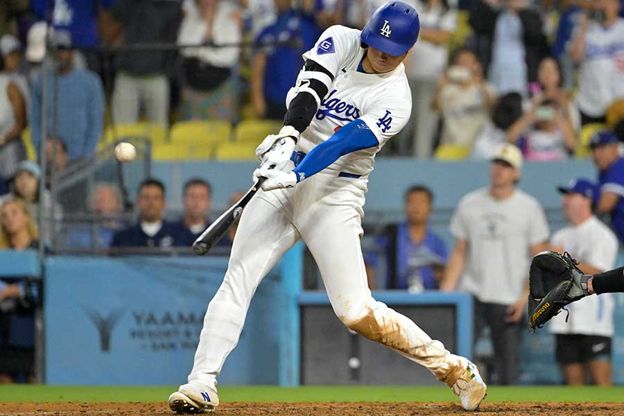 ドジャースの大谷翔平【写真：ロイター】