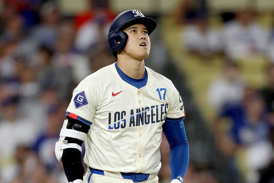 本拠地レイズ戦で41号2ランを放ったドジャースの大谷翔平【写真：Getty Images】