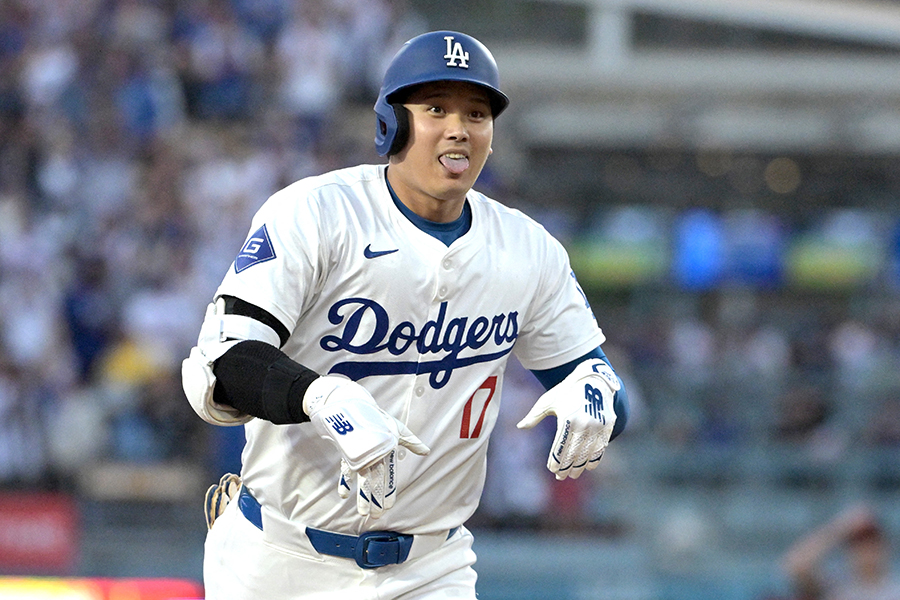 ドジャースの大谷翔平【写真：ロイター】