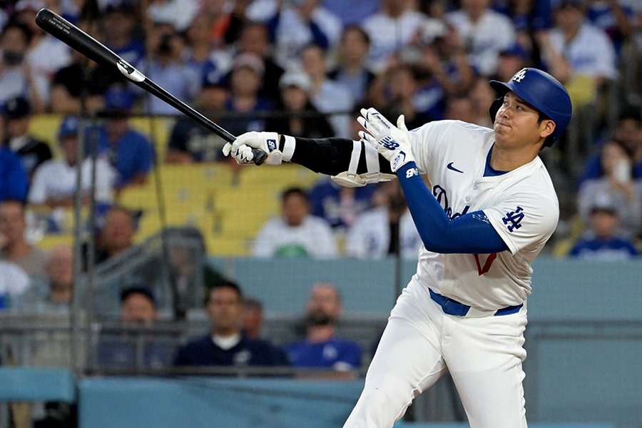 42号を放ったドジャースの大谷翔平【写真：ロイター】