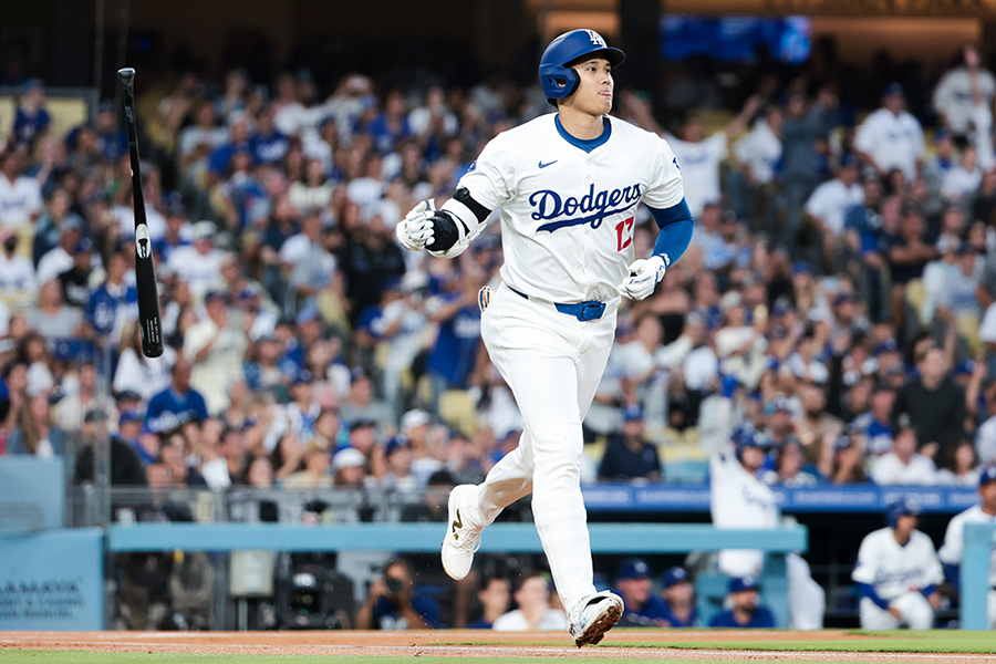 初回に42号ソロを放ったドジャースの大谷翔平【写真：Getty Images】