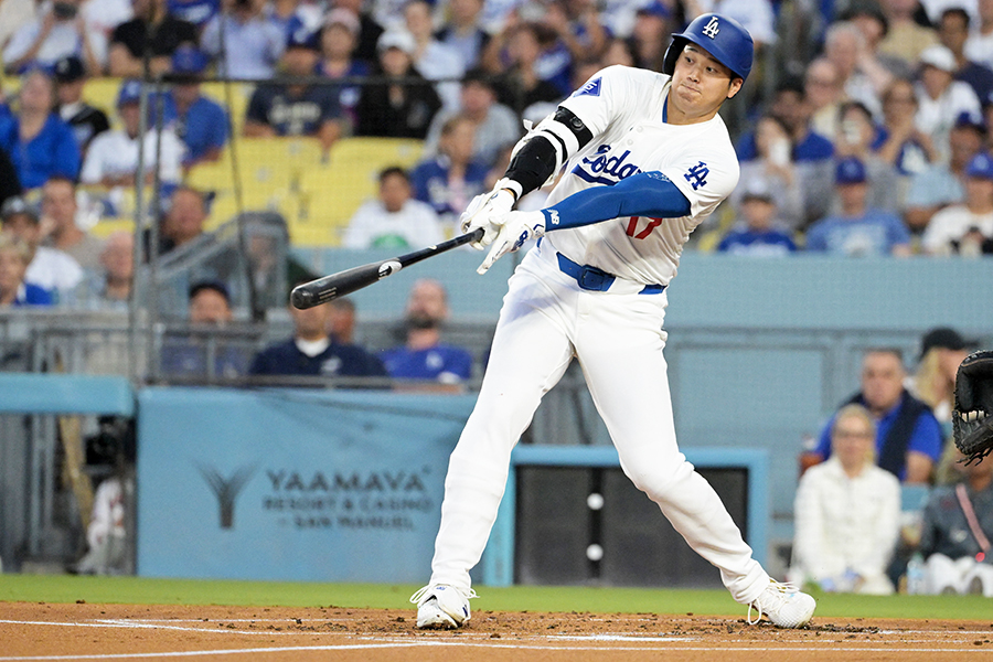 42号を放ったドジャースの大谷翔平【写真：ロイター】