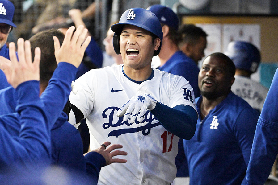 ドジャースの大谷翔平【写真：ロイター】