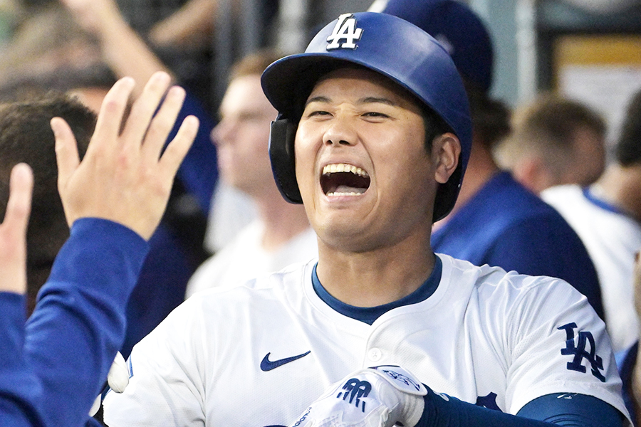 ドジャースの大谷翔平【写真：ロイター】