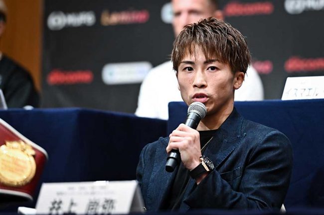 井上尚弥、4団体防衛戦は「誇り」「必ず自分で納得する試合を