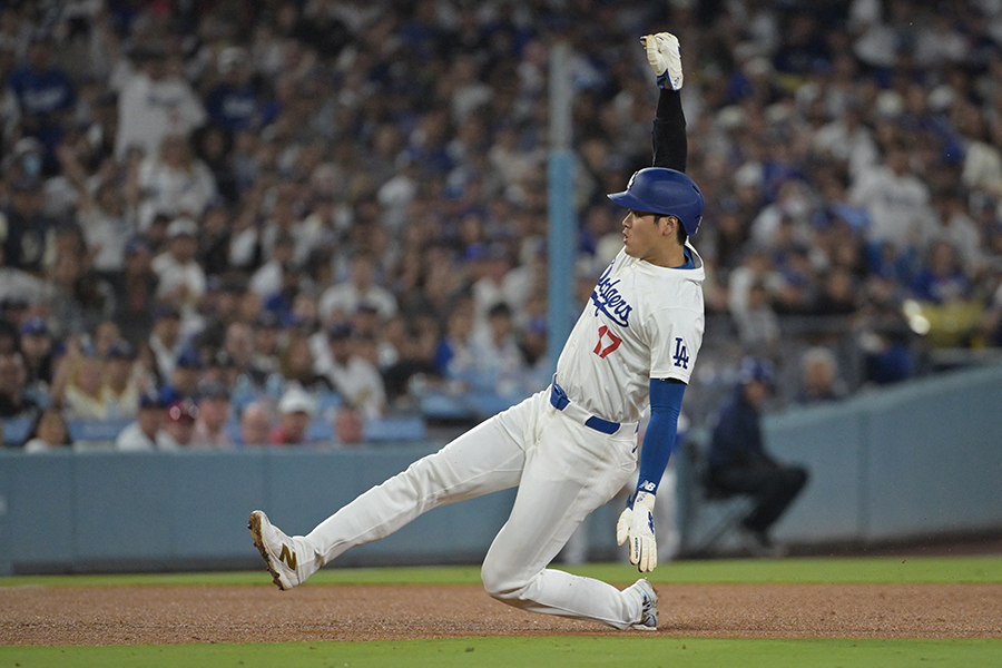 ドジャースの大谷翔平【写真：ロイター】