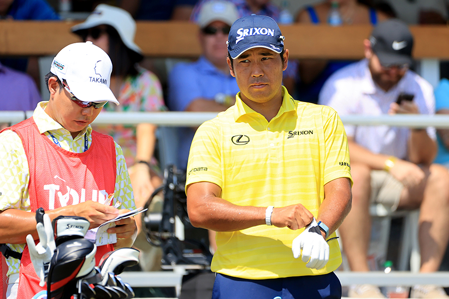 ツアー選手権、最終ラウンドに臨んだ松山英樹【写真：Getty Images】