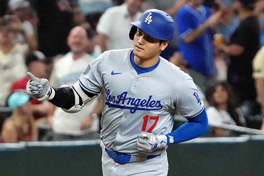 ドジャースの大谷翔平【写真：ロイター】