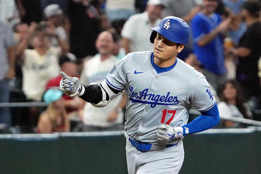 ドジャースの大谷翔平【写真：ロイター】