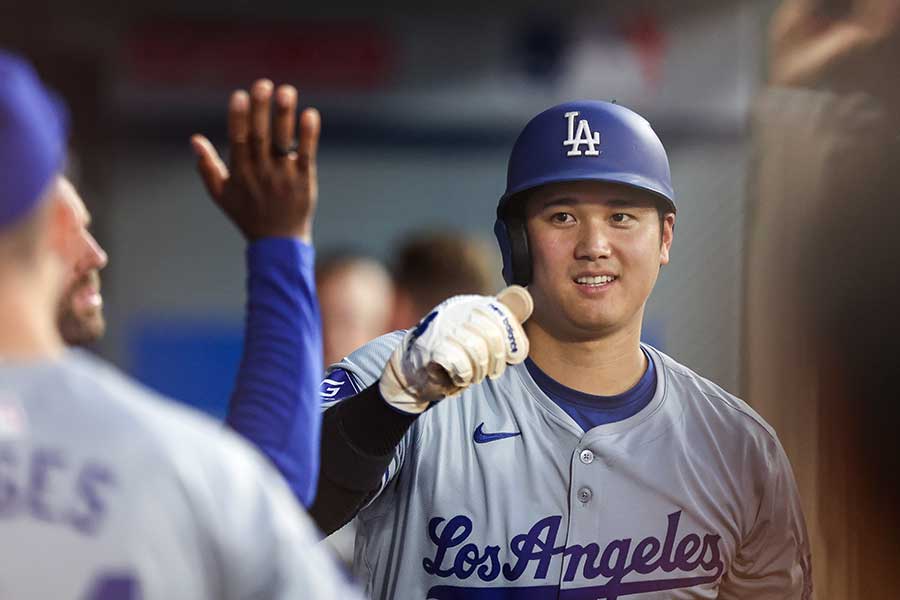 ドジャースの大谷翔平【写真：Getty Images】