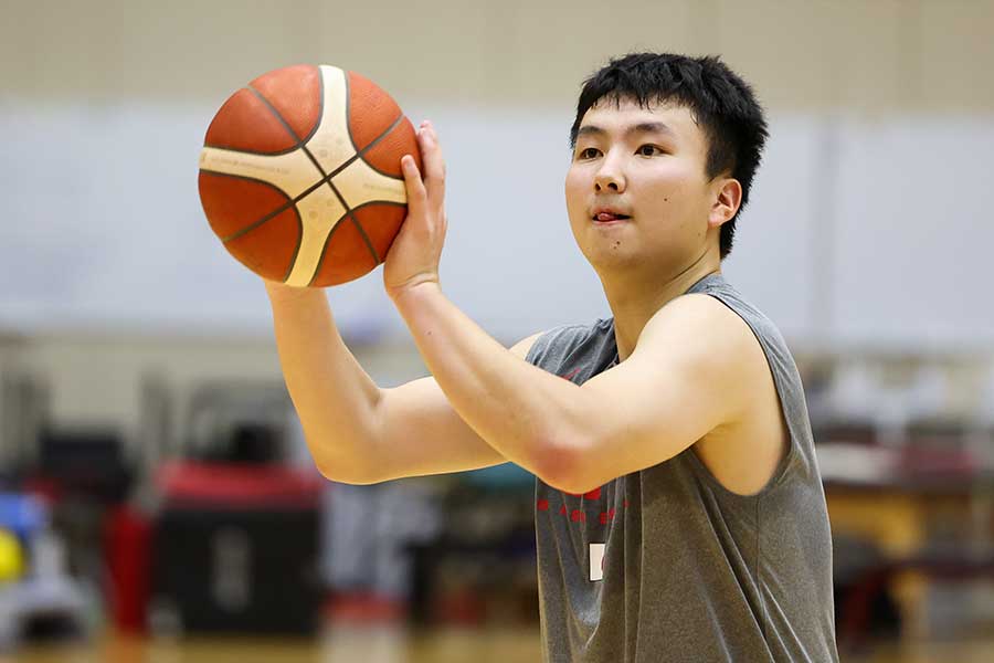 男子バスケットボール日本代表の富永啓生【写真：ロイター】