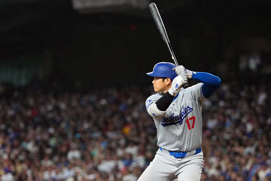 ドジャースの大谷翔平【写真：ロイター】