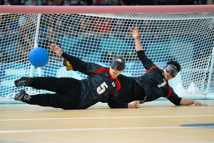 6日未明、初の金メダル獲得へ決勝に臨むゴールボール男子「オリオンJAPAN」【写真：Getty Images】