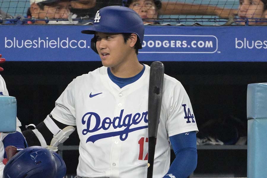 ドジャースの大谷翔平【写真：ロイター】