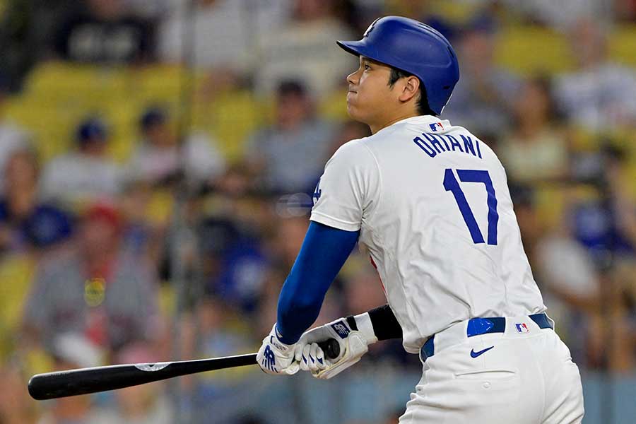 ドジャースの大谷翔平【写真：ロイター】