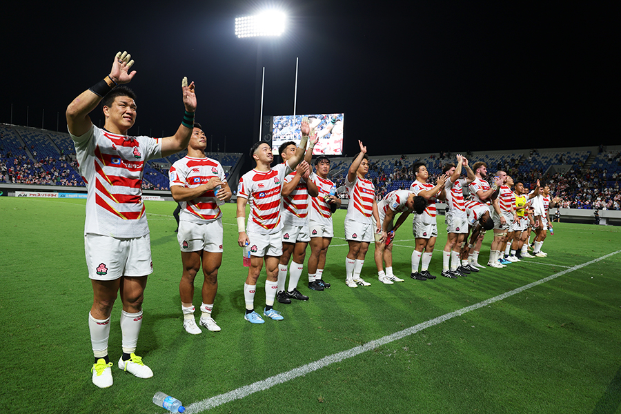 カナダ、アメリカとテストマッチ2連勝を果たしたラグビー日本代表【写真：（C）JRFU】