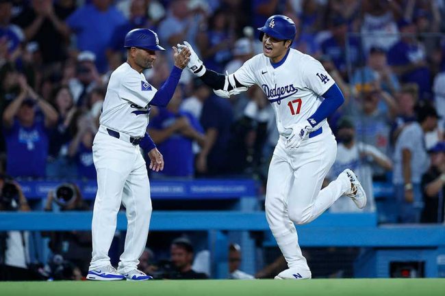 大谷翔平 大谷翔平 自己最多更新の47号先頭打者アーチ！48個目の盗塁も決めて