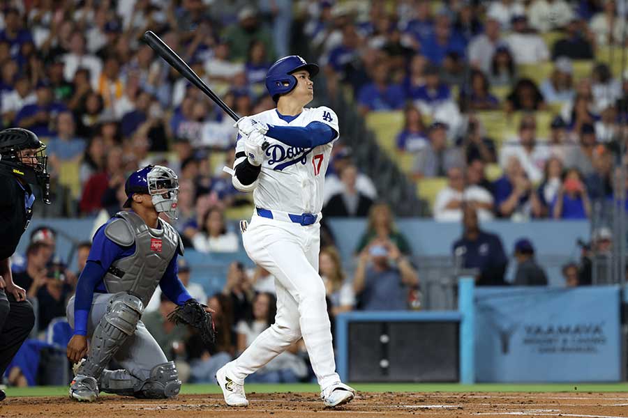 47号を放ったドジャースの大谷翔平【写真：ロイター】