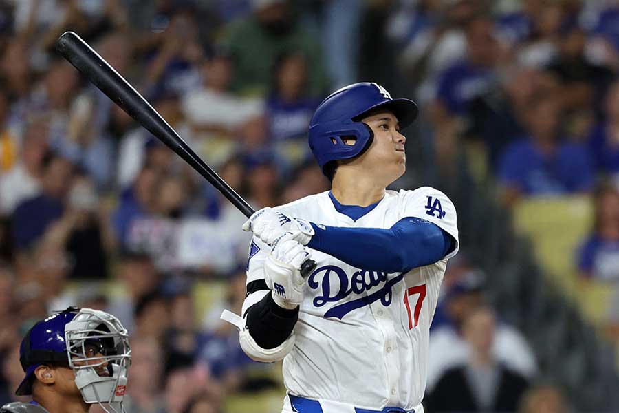 47号ホームランを放ったドジャースの大谷翔平【写真：ロイター】