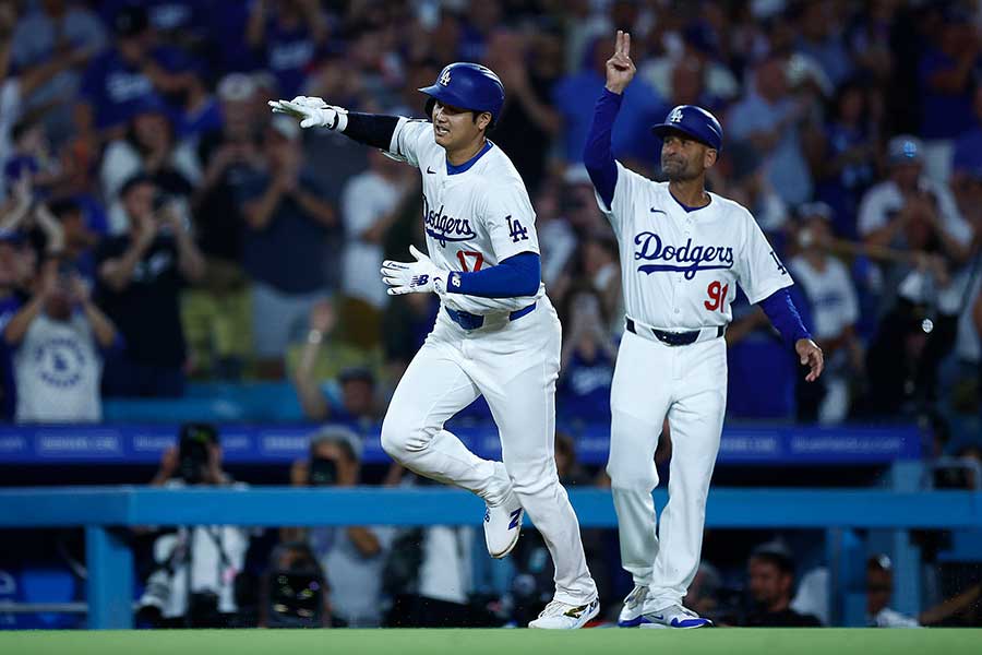 47号を放ったドジャースの大谷翔平【写真：Getty Images】