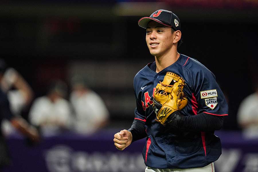 2大会連続優勝を果たした侍U-23の高橋隆慶【写真：Getty Images】