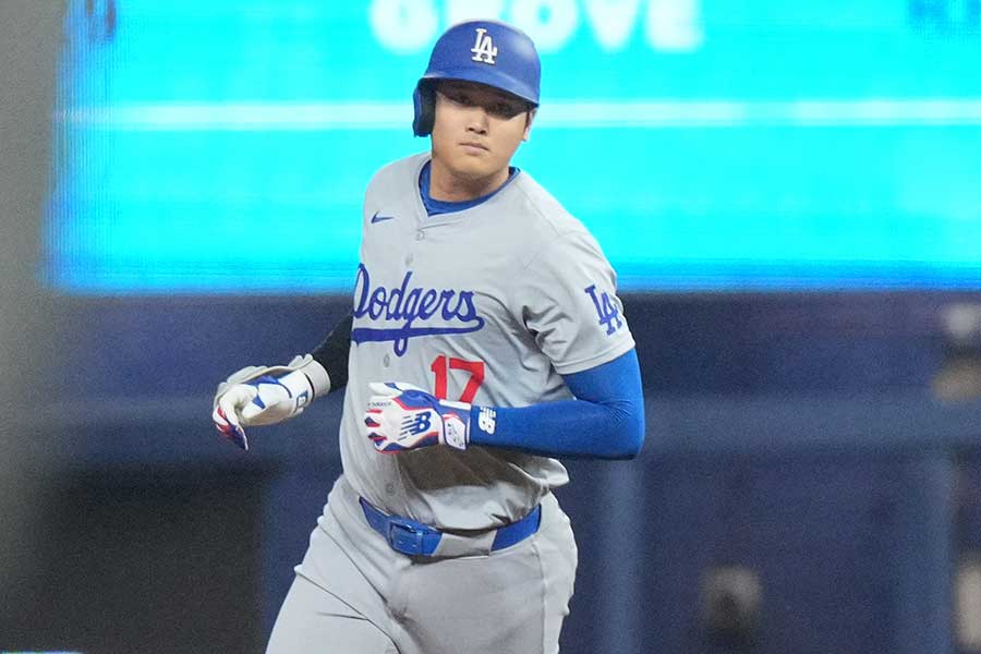 ドジャースの大谷翔平【写真：ロイター】