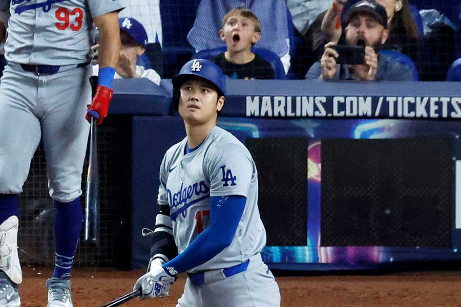 ドジャースの大谷翔平【写真：ロイター】