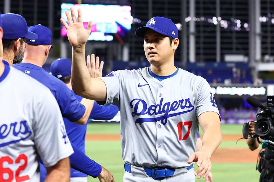 ドジャースの大谷翔平【写真：Getty Images】