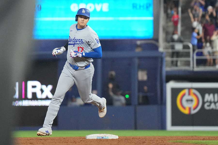 ドジャースの大谷翔平【写真：ロイター】