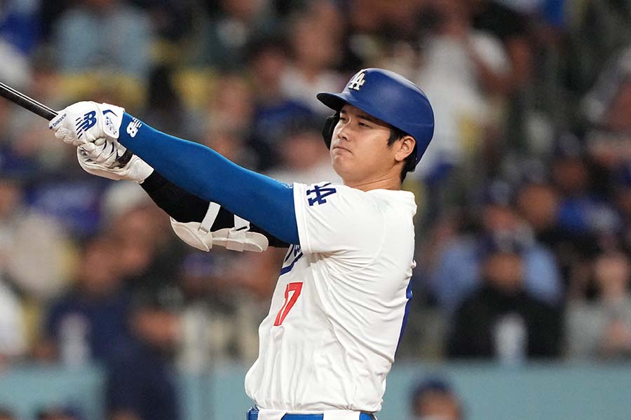 ドジャースの大谷翔平【写真：ロイター】