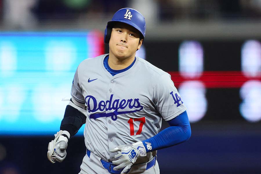 ドジャースの大谷翔平【写真：ロイター】