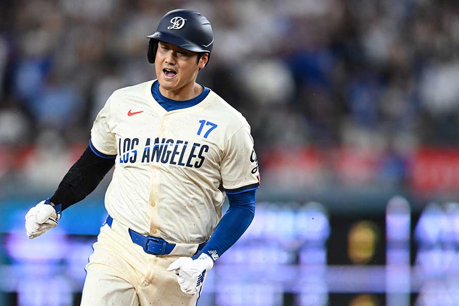 ドジャースの大谷翔平【写真：ロイター】