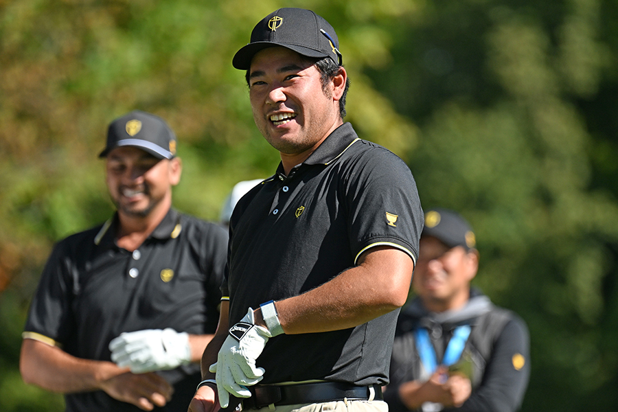 プレジデンツカップに参戦する松山英樹【写真：Getty Images】