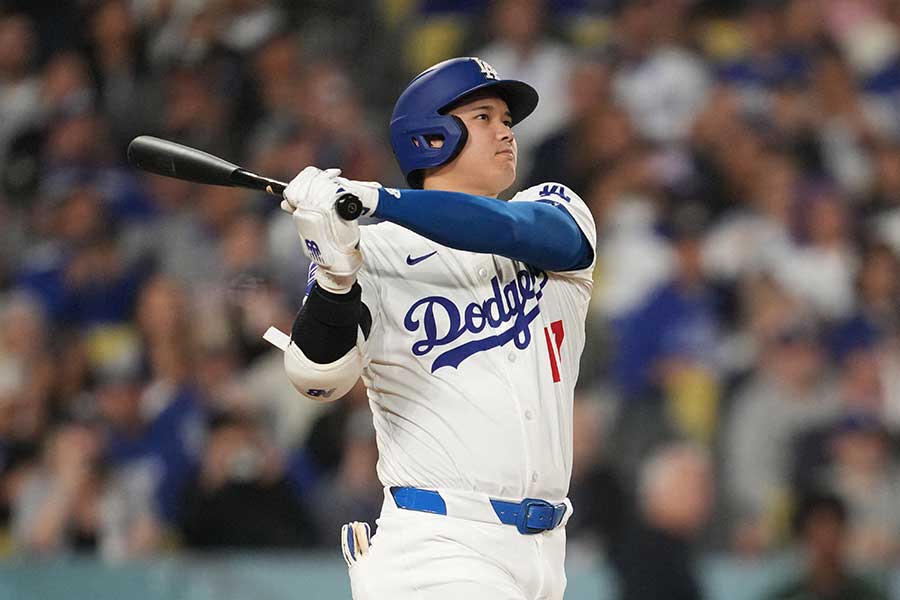 ドジャースの大谷翔平【写真：ロイター】