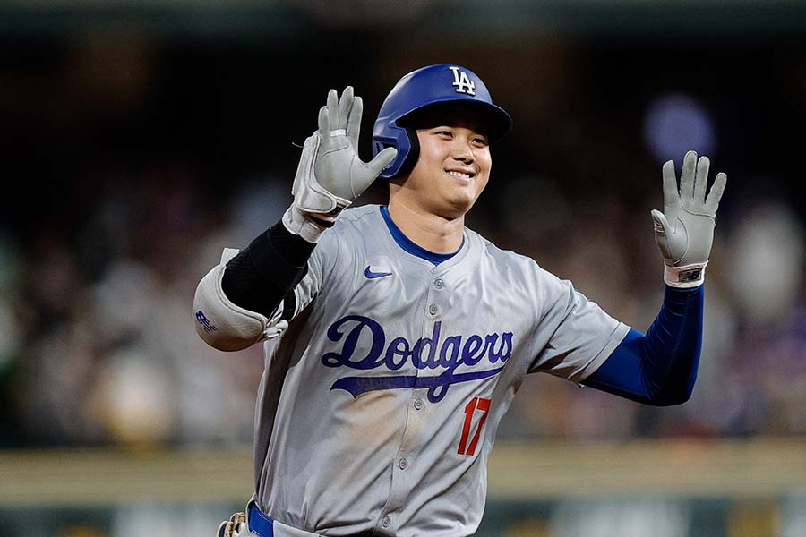 54号を放ったドジャースの大谷翔平【写真：ロイター】