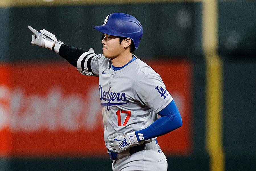 ドジャースの大谷翔平【写真：ロイター】