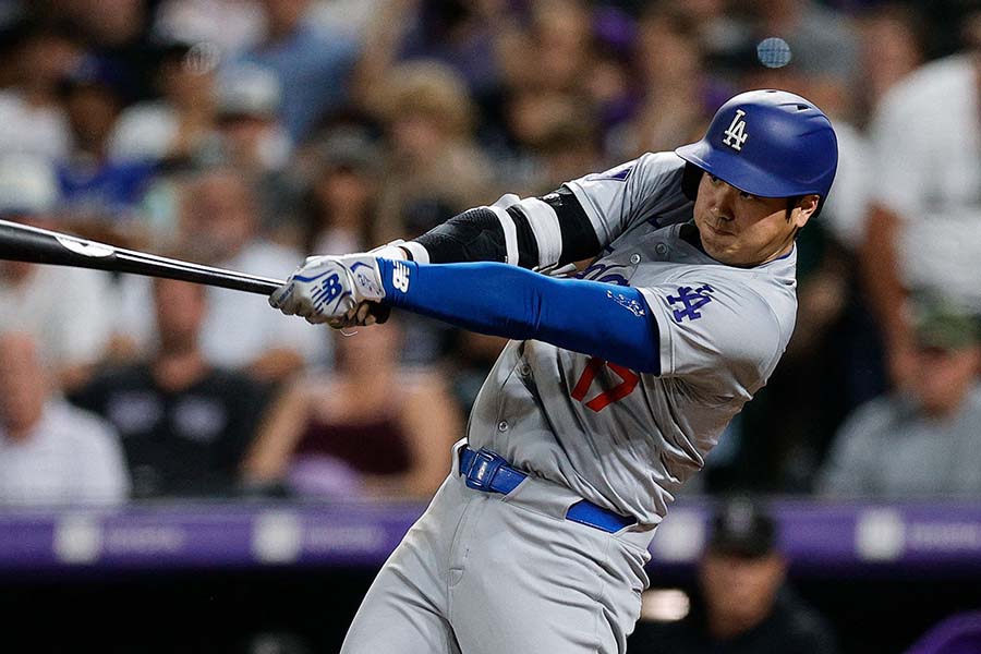 ドジャースの大谷翔平【写真：ロイター】